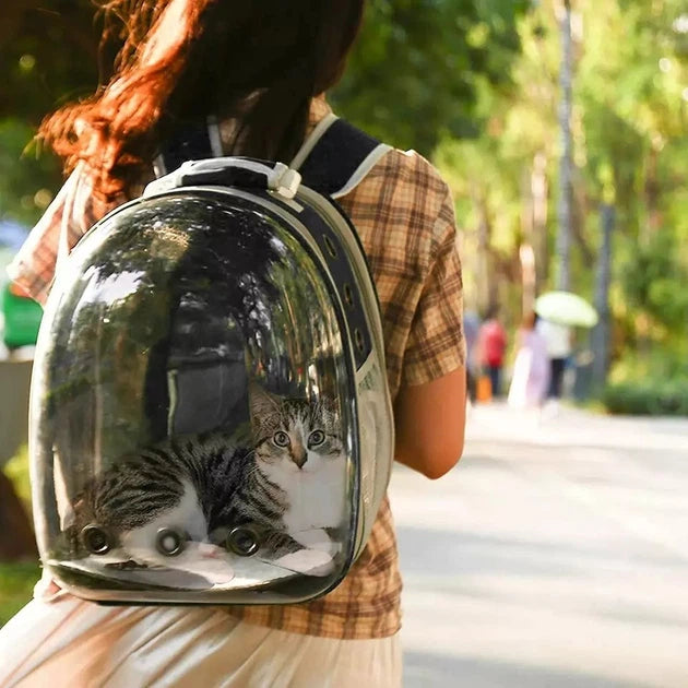 CLEVER PET™ Space Capsule Cat & Dog Backpack Carrier