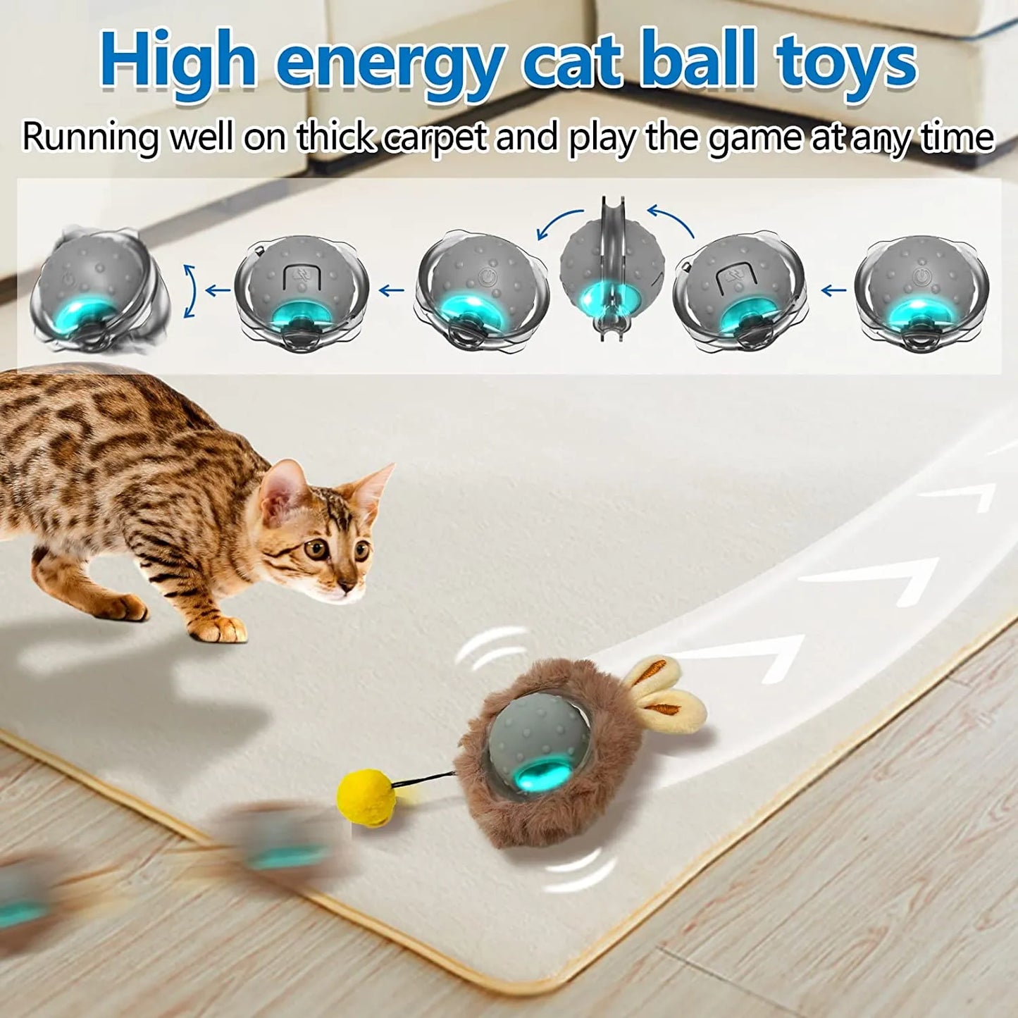 CLEVER PET™ Smart Interactive Cat Toys