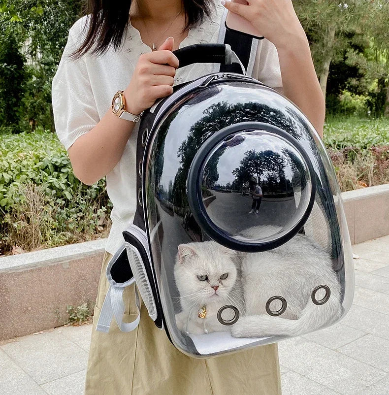 CLEVER PET™ Space Capsule Cat & Dog Backpack Carrier