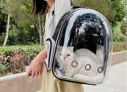 CLEVER PET™ Space Capsule Cat & Dog Backpack Carrier