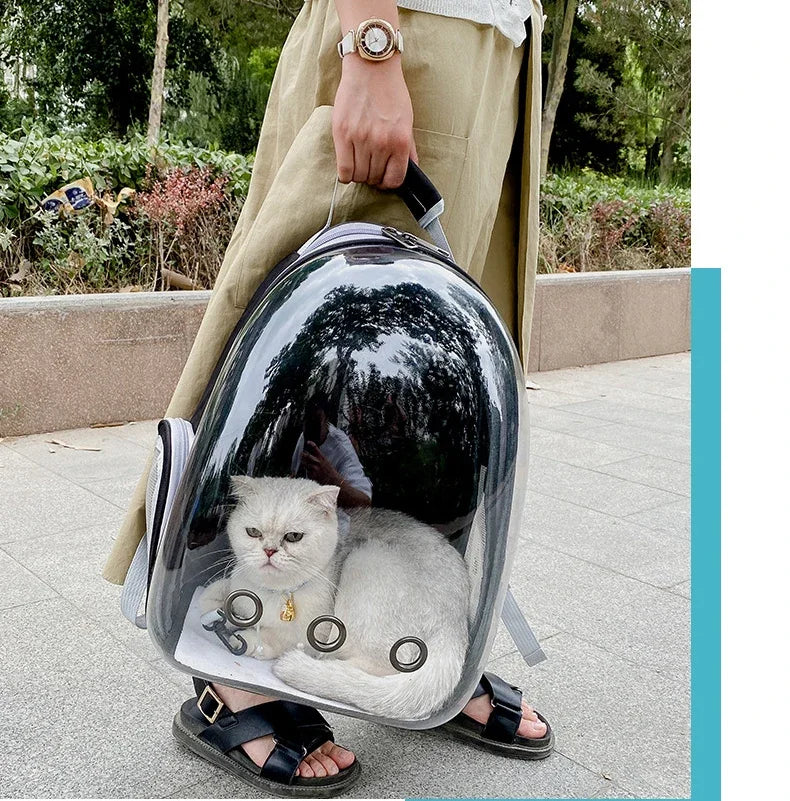 CLEVER PET™ Space Capsule Cat & Dog Backpack Carrier